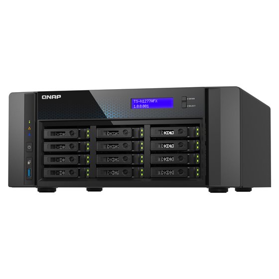 TS-H1277AFX-R7-32G servidor de almacenamiento NAS Torre AMD Ryzen™ 7 32 GB DDR5 0 TB QuTS hero Negro