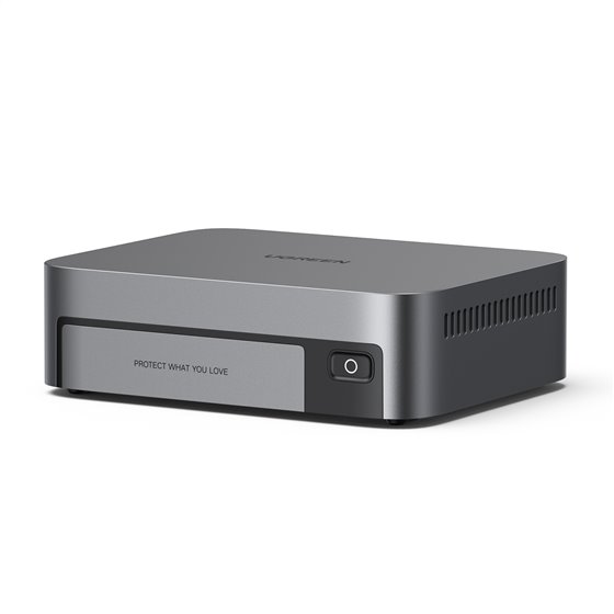 NASync DXP480T Plus NAS System 4-Bay NVMe Escritorio Intel® Core™ i5 i5-1235U 8 GB DDR5 0 TB SSD UGOS Pro