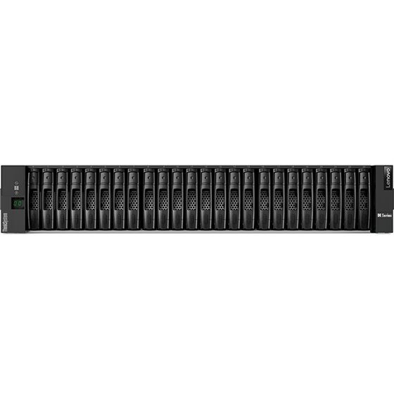 ThinkSystem DE2000H unidad de disco multiple 0 TB Bastidor (2U) Negro