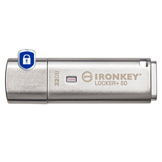 IronKey 32GB IKLP50 AES USB, w/256bit Encryption
