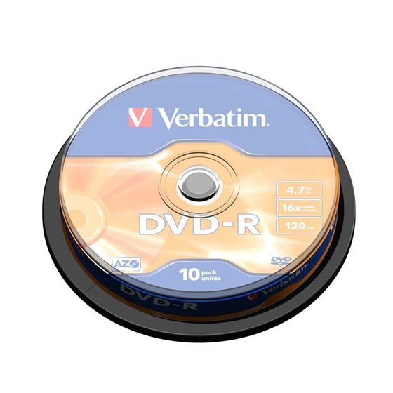 DVD-R Matt Silver 4,7 GB 10 pieza(s)