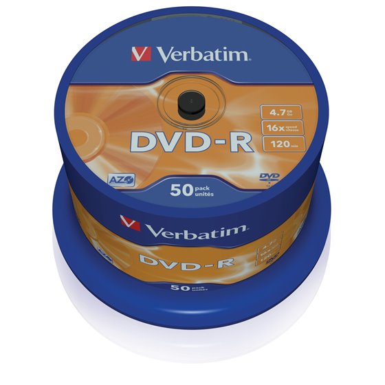 DVD-R Matt Silver 4,7 GB 50 pieza(s)