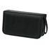 CD Wallet Nylon 120, black 120 discos Negro