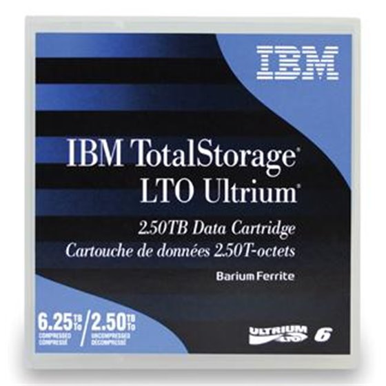 LTO Ultrium 6 Cinta de datos virgen 2,5 TB