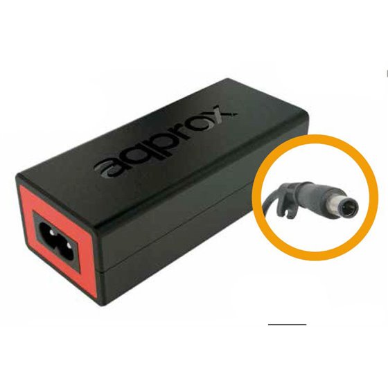 appA01 adaptador e inversor de corriente Interior 90 W Negro, Rojo