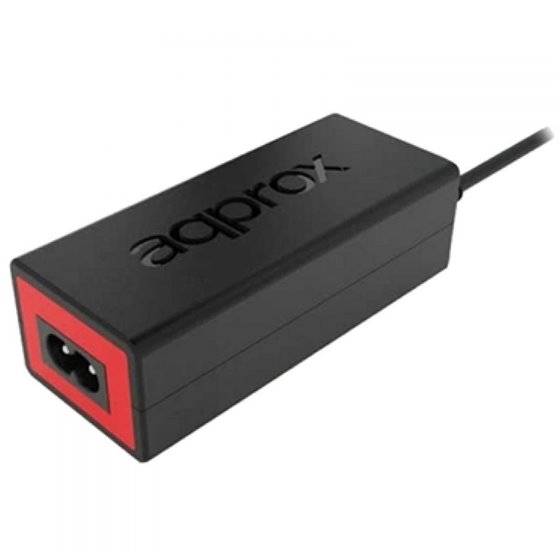 appA10 adaptador e inversor de corriente Interior 90 W Negro, Rojo