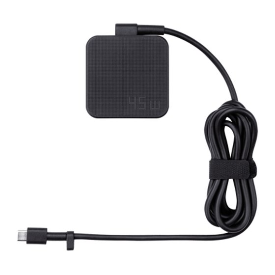 AC45-00 adaptador e inversor de corriente Interior 45 W Negro