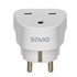 AP-02 adaptador e inversor de corriente Universal 3250 W Blanco