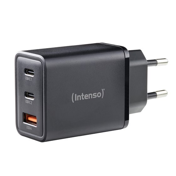 7806510 adaptador e inversor de corriente Interior 65 W Negro