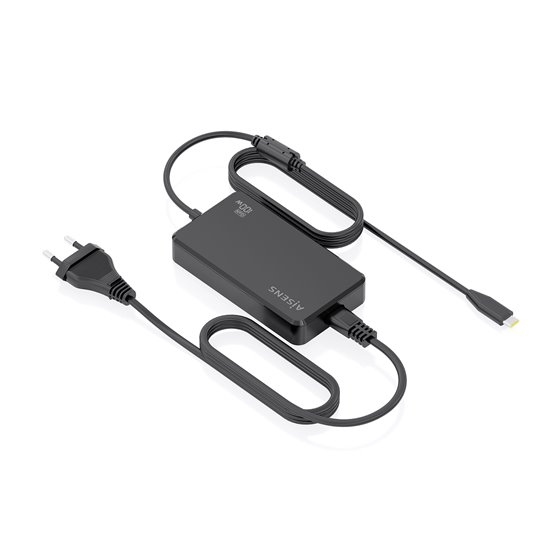 Cargador De Sobremesa GaN 100W PD3.0 1xUSB-C 1.8m, Negro