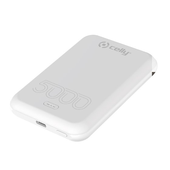 MAGPB5000EVOWH batería externa 5000 mAh Cargador inalámbrico Blanco