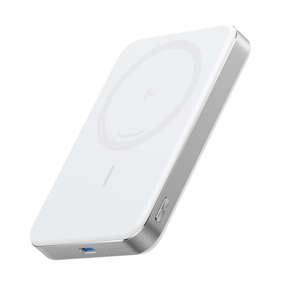 A1664H21 batería externa 10000 mAh Cargador inalámbrico Blanco