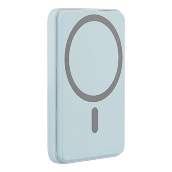 BUMAG5BL batería externa 5000 mAh Cargador inalámbrico Azul