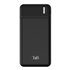 PBU20000 batería externa Polímero 20000 mAh Negro