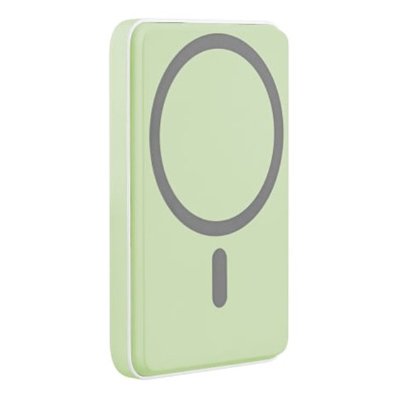 PBUMAG5GR batería externa 5000 mAh Cargador inalámbrico Verde