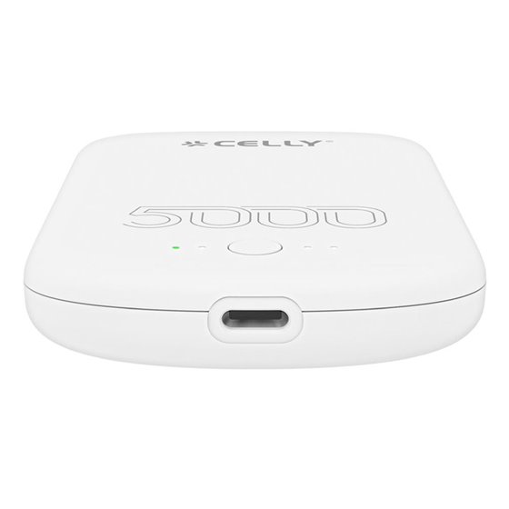 MAGPB5000PROWH batería externa 5000 mAh Cargador inalámbrico Blanco