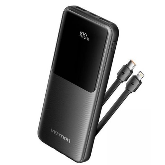 VT-FHOB0 batería externa 10000 mAh Negro