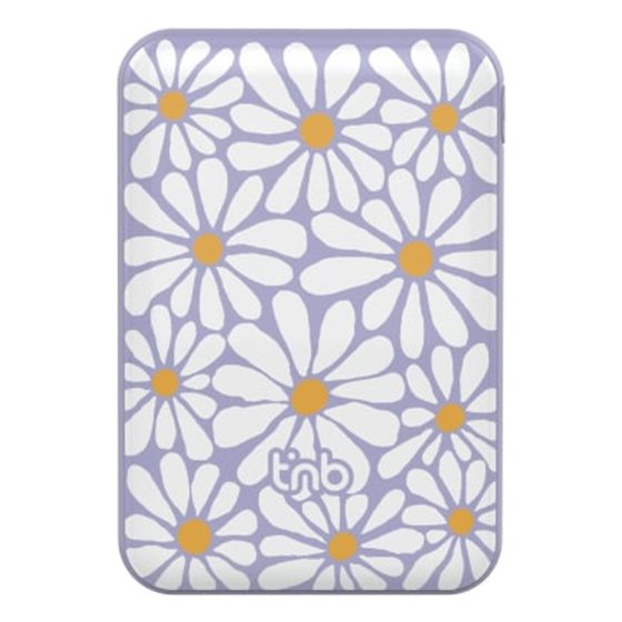 PBUMAG5FLO batería externa Polímero de litio 5000 mAh Cargador inalámbrico Lavanda