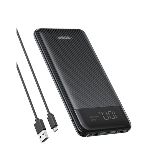 L11 10000 mAh Cargador inalámbrico Negro