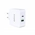 Cargador de Pared doble puerto USB-C PD + USB A QC3.0, 48W