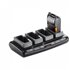 PQD-R210/STD cargador de dispositivo móvil Impresora portátil Negro, Gris Interior