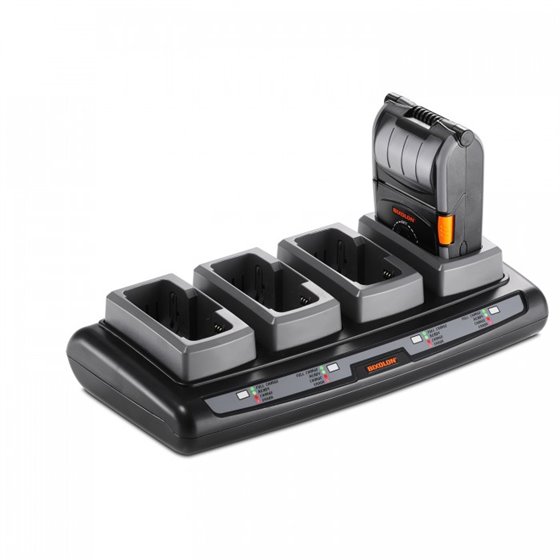 PQD-R210/STD cargador de dispositivo móvil Impresora portátil Negro, Gris Interior