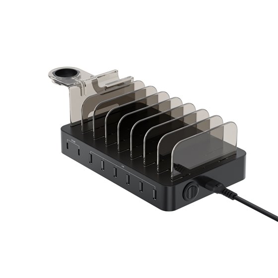 OZUL02B cargador de dispositivo móvil Universal Negro Corriente alterna Interior
