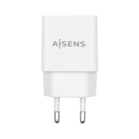 Cargador USB 10W Alta Eficiencia, 5V/2A, Blanco