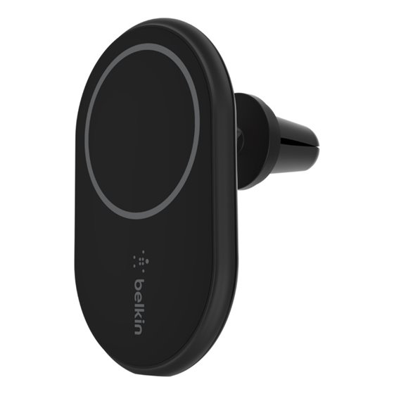 WIC004BTBK-NC cargador de dispositivo móvil Smartphone Negro Encendedor de cigarrillos Cargador inalámbrico Carga rápida Auto