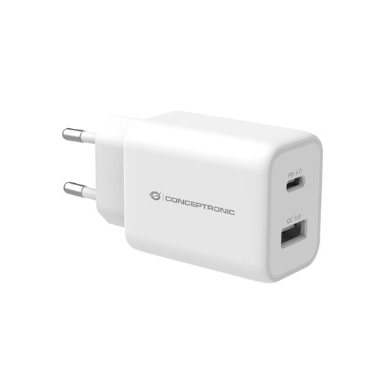 ALTHEA11W cargador de dispositivo móvil Universal Blanco Corriente alterna Carga rápida Interior