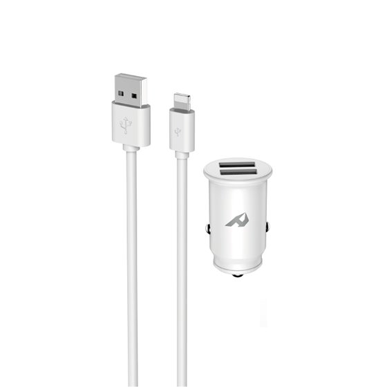 YCC-01IP cargador de dispositivo móvil Blanco Auto