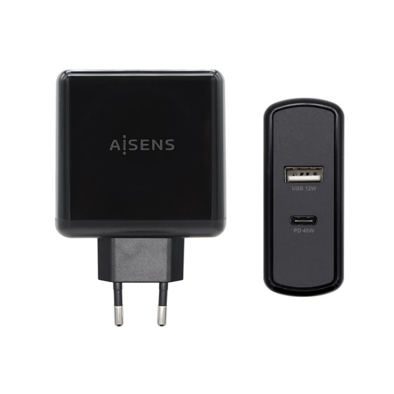 ASCH-2PD45A-BK cargador de dispositivo móvil GPS, Mando para videojuegos, MP3, MP4, Teléfono móvil, Portátil, Smartphone, Tablet