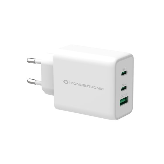 ALTHEA12W cargador de dispositivo móvil Universal Blanco Corriente alterna Carga rápida Interior