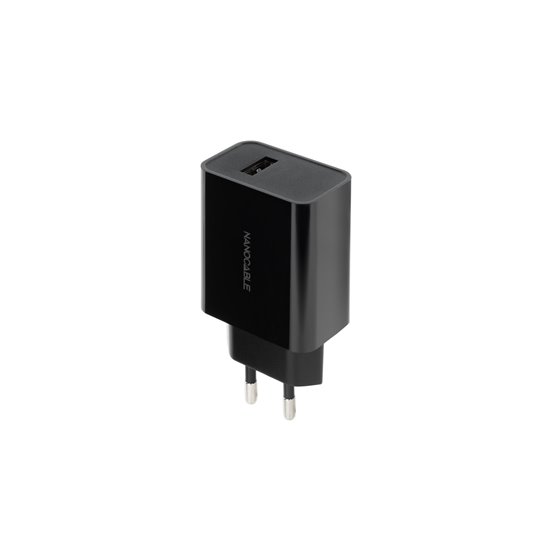 Cargador USB, 5V/2.1A, Negro
