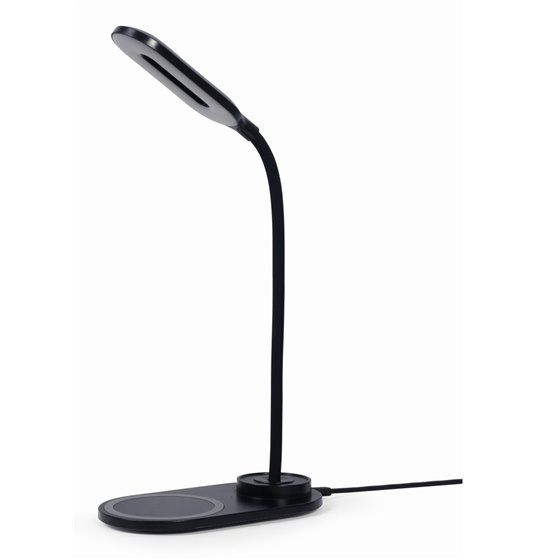 TA-WPC10-LED-01 cargador de dispositivo móvil Smartphone Negro CC Cargador inalámbrico Interior