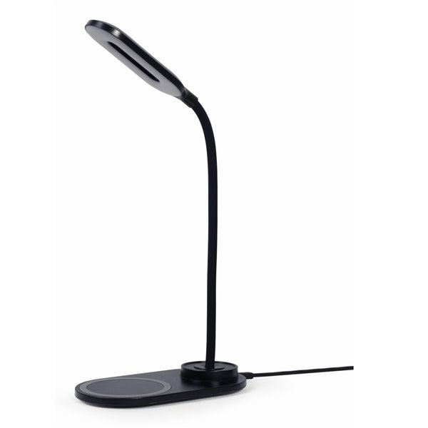 TA-WPC10-LED-01 cargador de dispositivo móvil Smartphone Negro CC Cargador inalámbrico Interior
