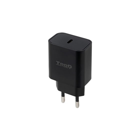 Cargador de Pared USB-C PD20W, Negro