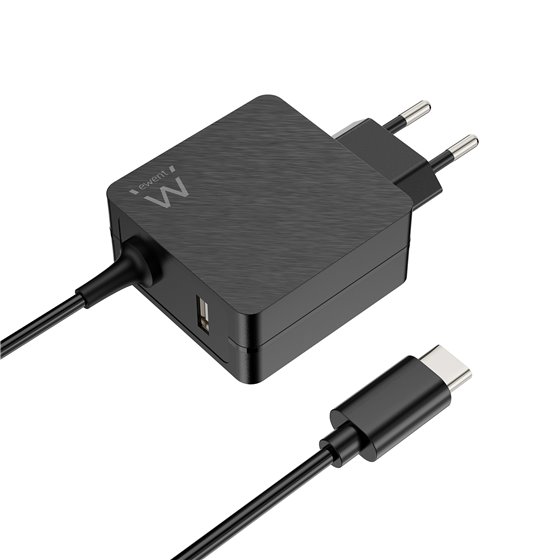 EW3979 cargador de dispositivo móvil Portátil Negro Corriente alterna Carga rápida Interior
