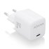 Cargador GaN 35W, 1xUSB-C PD3.0 QC4.0, Blanco