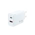 CARGADOR GAN 45W USB-C/USB-A PARED