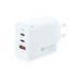 CARGADOR GAN 65W USB-C/USB-C/USB-A PARED