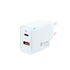 CARGADOR GAN 30W USB-C/USB-A PARED