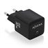 Cargador Gan 30W, 1xUSB-C PD3.0 QD4.0, Negro
