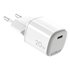 UPTC1USBC20WWH cargador de dispositivo móvil Micrófono, Smartphone, Reloj inteligente, Tableta, Teléfono Blanco USB Interior