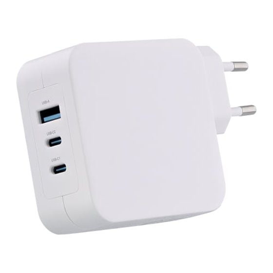 CHNBTINY100 cargador de dispositivo móvil Portátil, Smartphone, Tableta Blanco Corriente alterna Carga rápida Interior