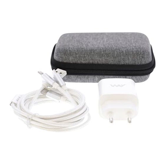 WCHTRAVEL cargador de dispositivo móvil Universal Blanco Corriente alterna, Encendedor de cigarrillos Carga rápida Auto, Interio