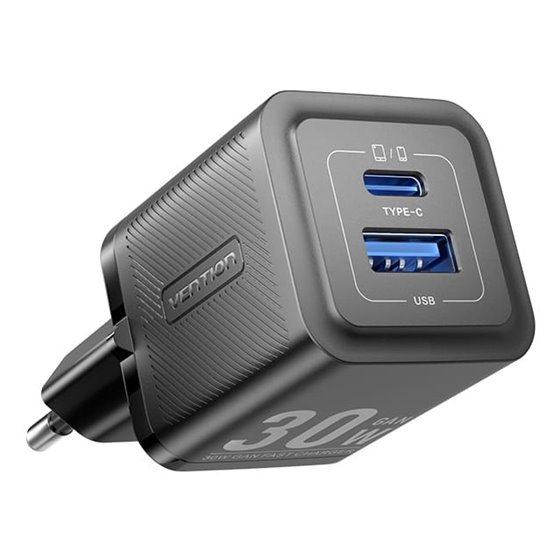FEQB0-EU cargador de dispositivo móvil Auriculares, Smartphone, Reloj inteligente, Tableta Negro Corriente alterna Carga rápida 