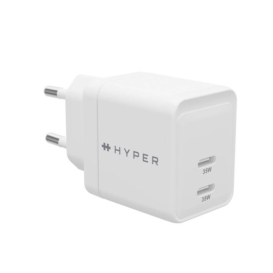 HJG35EU cargador de dispositivo móvil Auriculares, Auriculares, Smartphone, Ver Blanco Corriente alterna Carga rápida Interior