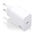 Cargador GaN 30W, 1xUSB-C PD3.0, Blanco