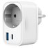 TA-ACPDQC20-01-W cargador de dispositivo móvil Universal Blanco Corriente alterna Carga rápida Interior
